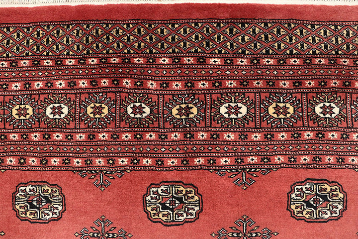 Salmon Bokhara 6' x 9' 7 - No. 60254 - ALRUG Rug Store