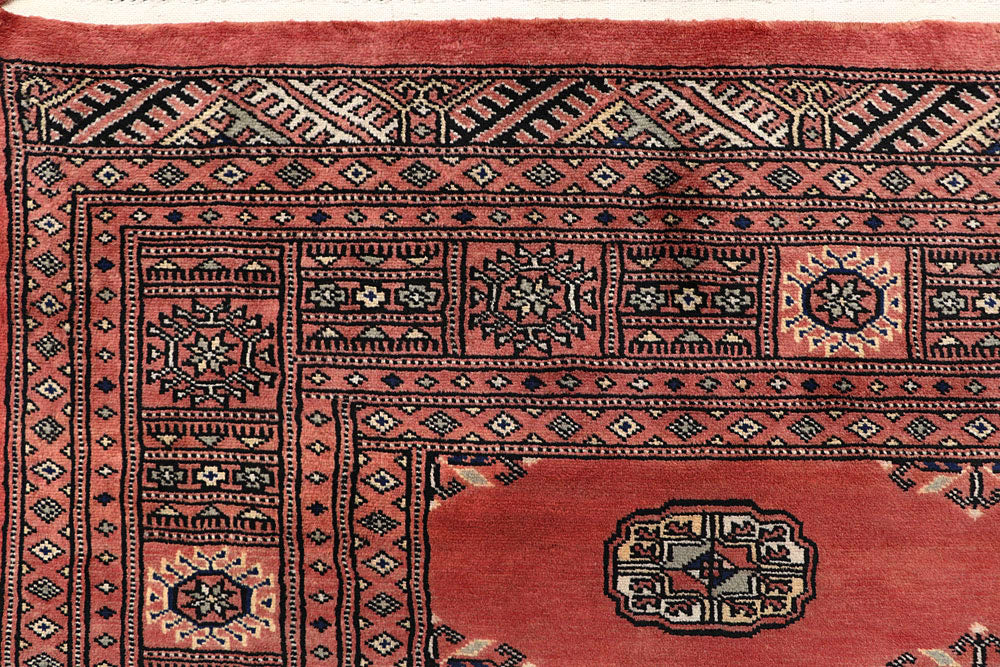 Coral Bokhara 6' 1 x 9' 1 - No. 60255 - ALRUG Rug Store