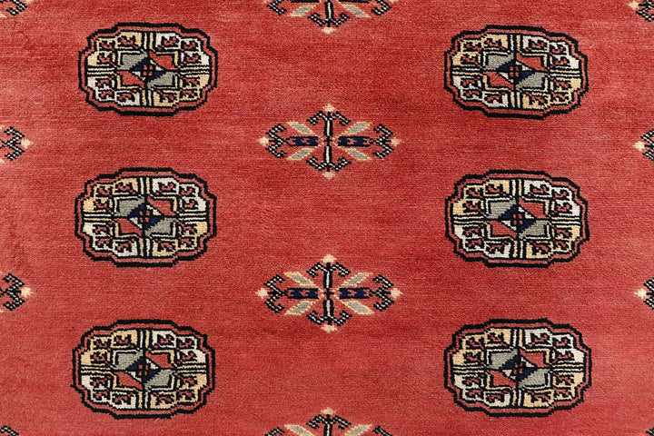 Coral Bokhara 6' 1 x 9' 1 - No. 60255 - ALRUG Rug Store