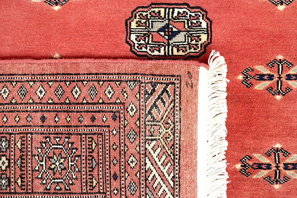 Coral Bokhara 6' 1 x 9' 1 - No. 60255 - ALRUG Rug Store