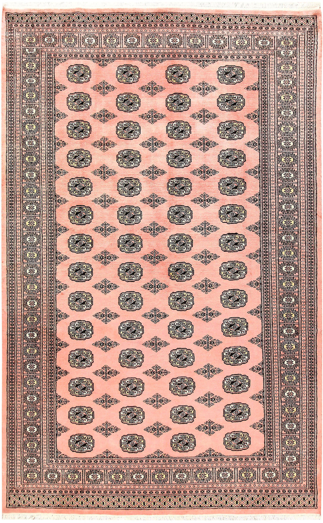 Misty Rose Bokhara 6' x 9' 6 - No. 60257 - ALRUG Rug Store