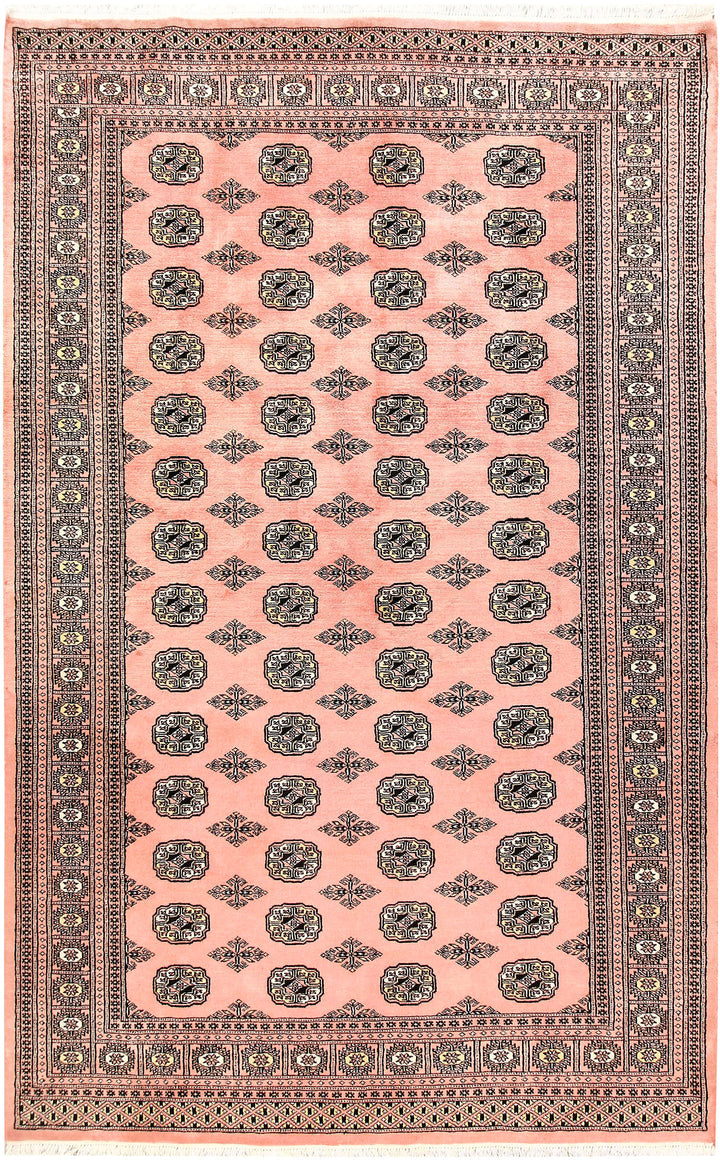 Misty Rose Bokhara 6' x 9' 6 - No. 60257 - ALRUG Rug Store