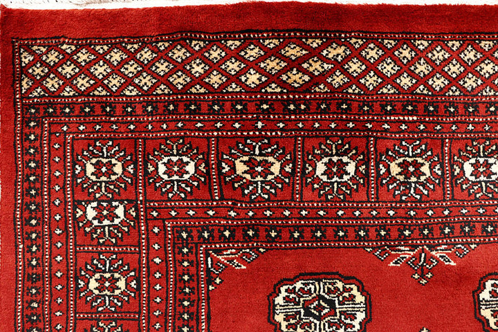 Orange Red Bokhara 5' 11 x 9' 5 - No. 60259 - ALRUG Rug Store