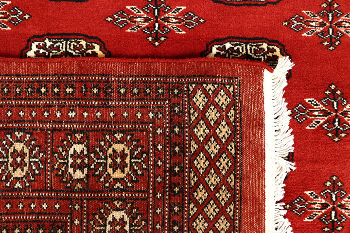 Orange Red Bokhara 5' 11 x 9' 5 - No. 60259 - ALRUG Rug Store
