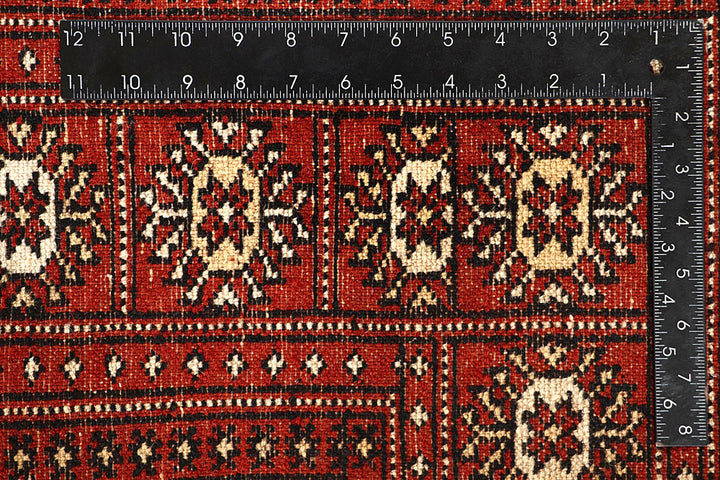 Orange Red Bokhara 5' 11 x 9' 5 - No. 60259 - ALRUG Rug Store