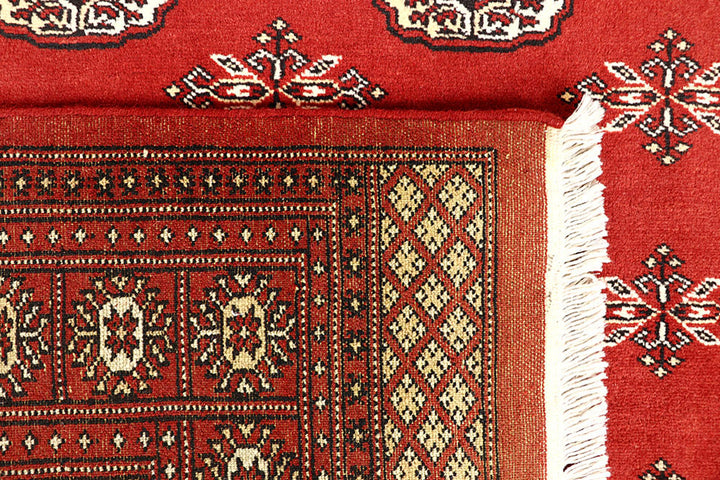 Tomato Bokhara 5' 11 x 9' 6 - No. 60260 - ALRUG Rug Store