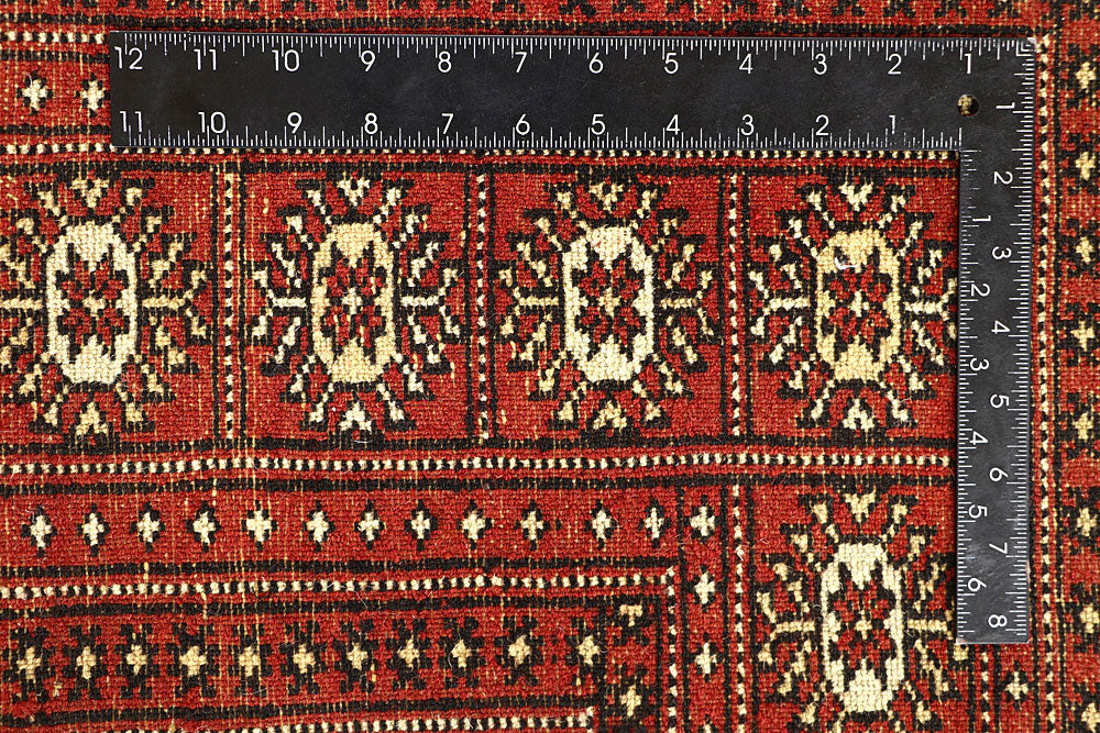 Tomato Bokhara 5' 11 x 9' 6 - No. 60260 - ALRUG Rug Store