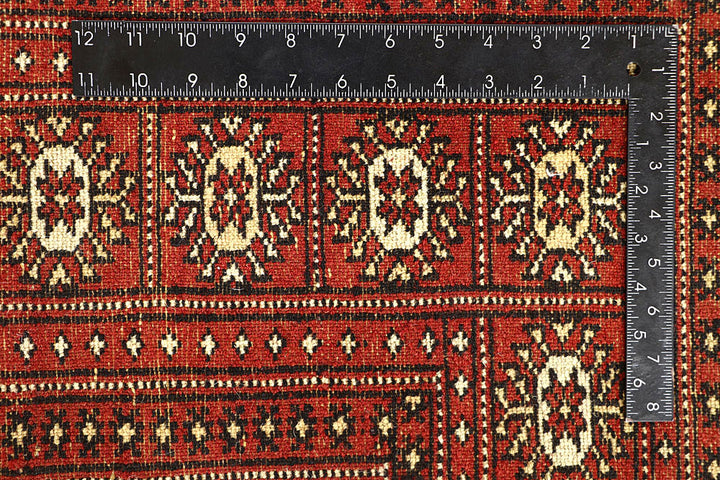 Tomato Bokhara 5' 11 x 9' 6 - No. 60260 - ALRUG Rug Store