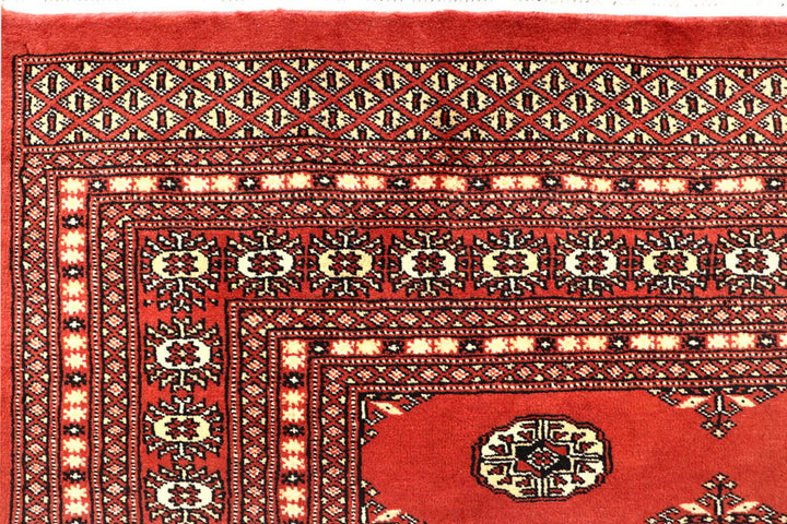 Coral Bokhara 6' 2 x 8' 10 - No. 60261 - ALRUG Rug Store
