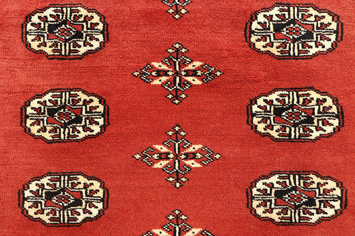 Coral Bokhara 6' 2 x 8' 10 - No. 60261 - ALRUG Rug Store