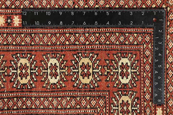 Coral Bokhara 6'  2" x 8'  10" - No. QA66791