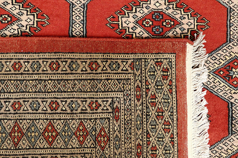 Tomato Jaldar 6' 3 x 9' 2 - No. 60264 - ALRUG Rug Store