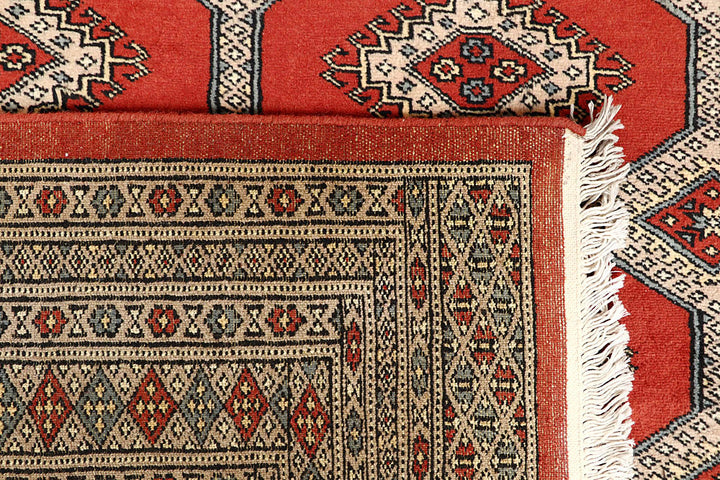 Tomato Jaldar 6' 3 x 9' 2 - No. 60264 - ALRUG Rug Store