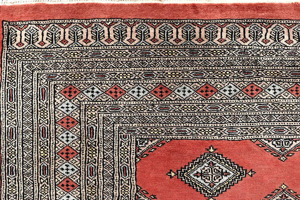 Salmon Jaldar 6' 2 x 8' 10 - No. 60265 - ALRUG Rug Store