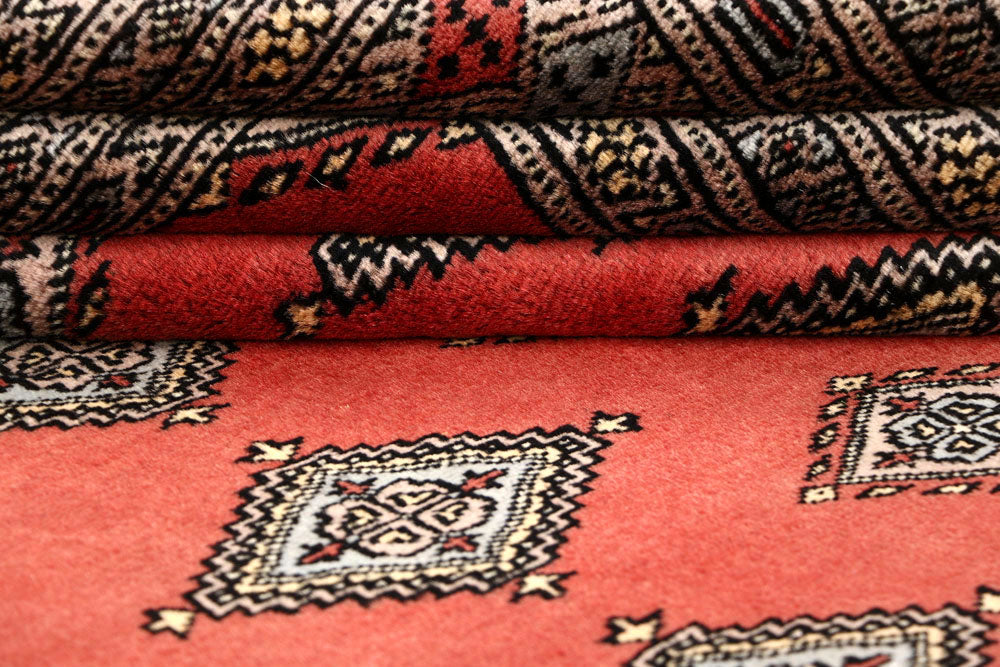 Salmon Jaldar 6' 2 x 8' 10 - No. 60265 - ALRUG Rug Store