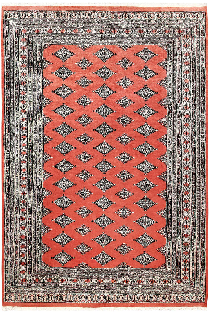 Salmon Jaldar 6' 2 x 8' 10 - No. 60265 - ALRUG Rug Store