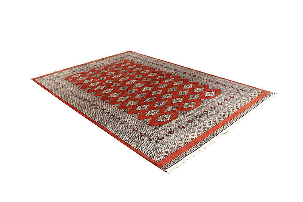 Tomato Jaldar 5' 11 x 8' 10 - No. 60266 - ALRUG Rug Store