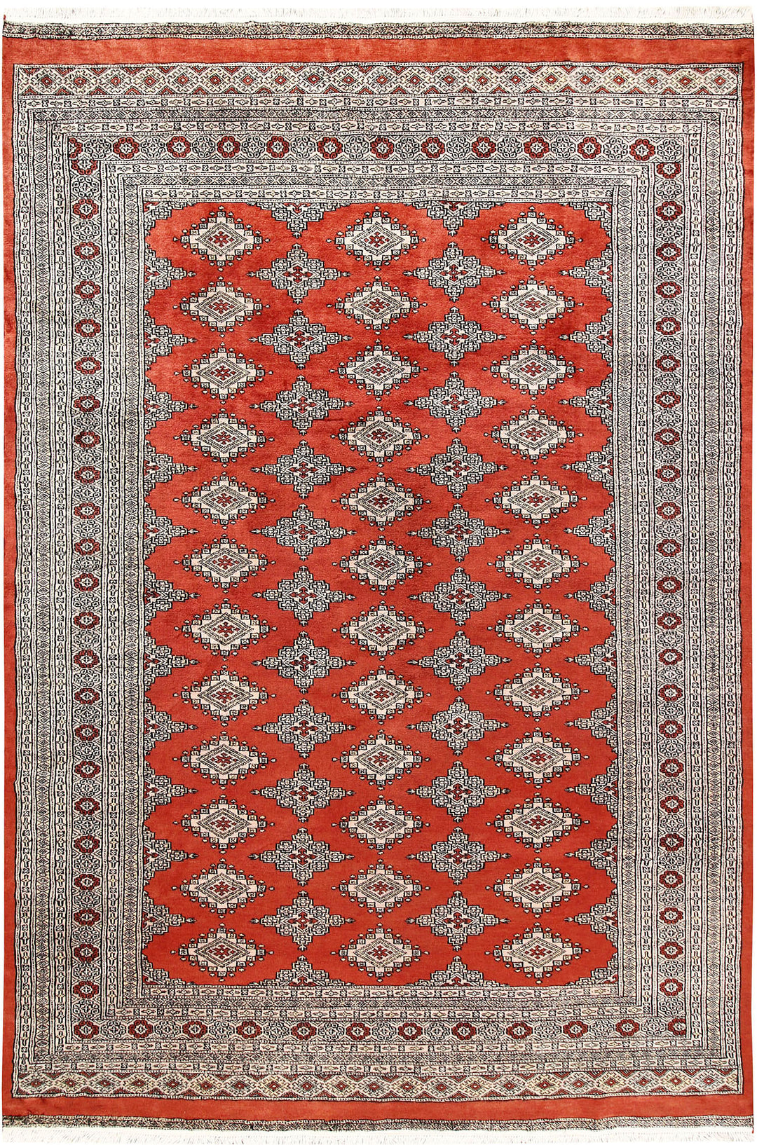 Tomato Jaldar 5' 11 x 8' 10 - No. 60266 - ALRUG Rug Store