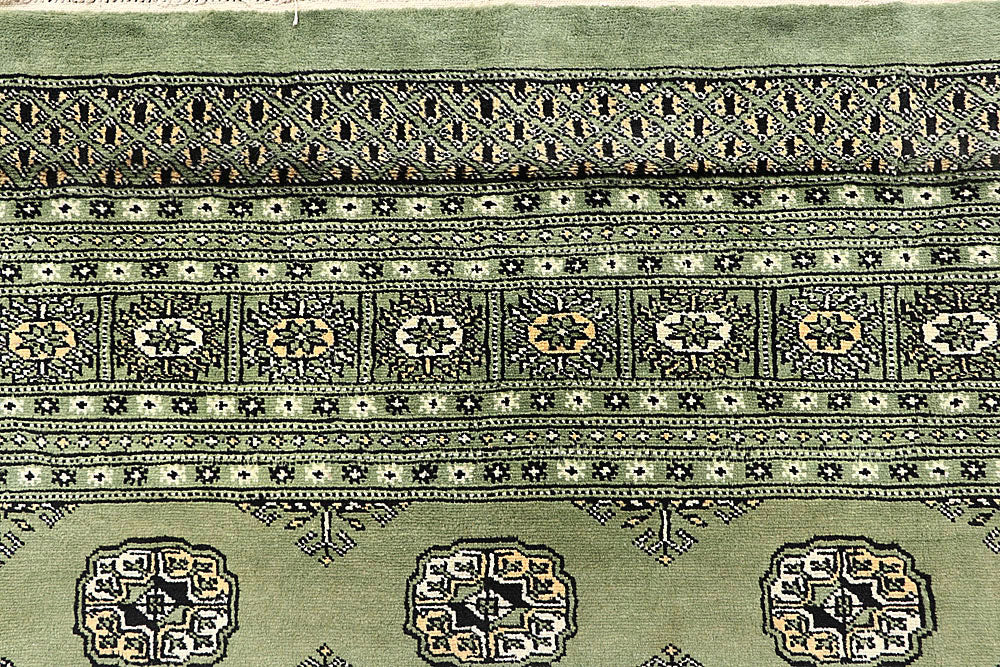 Dark Olive Green Bokhara 5' 11 x 9' 8 - No. 60268 - ALRUG Rug Store