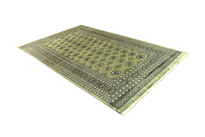 Dark Olive Green Bokhara 5' 11 x 9' 8 - No. 60268 - ALRUG Rug Store