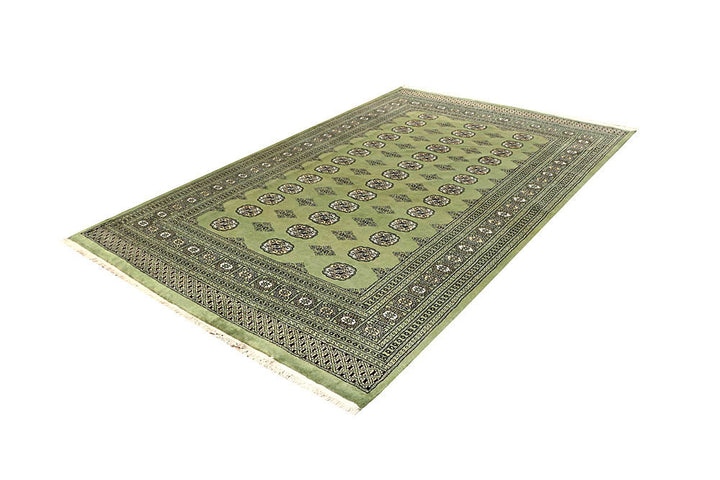 Dark Olive Green Bokhara 6' x 9' 7 - No. 60269 - ALRUG Rug Store