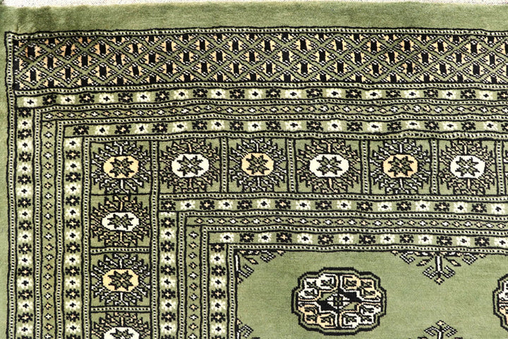 Olivedrab Bokhara 6' 1 x 9' 3 - No. 60270 - ALRUG Rug Store
