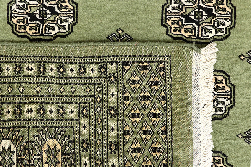 Olivedrab Bokhara 6' 1 x 9' 3 - No. 60270 - ALRUG Rug Store