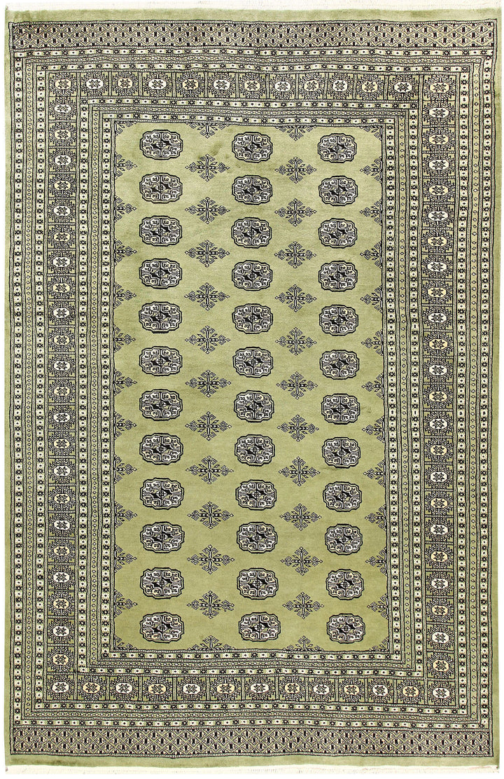 Olivedrab Bokhara 6' 1 x 9' 3 - No. 60270 - ALRUG Rug Store
