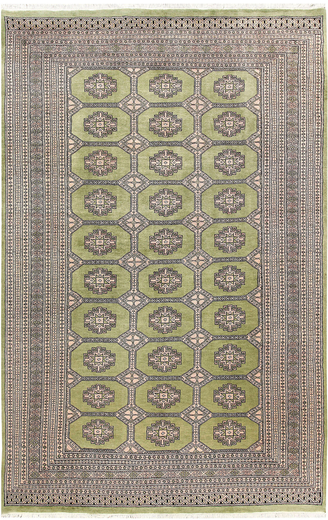 Olivedrab Jaldar 6' x 9' 3 - No. 60274 - ALRUG Rug Store