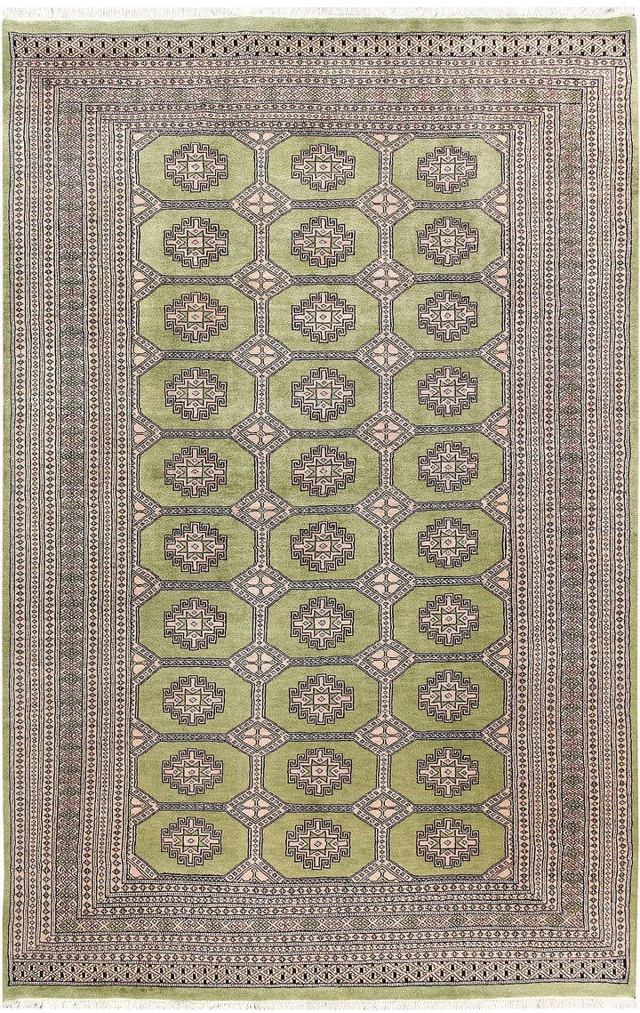 Olivedrab Jaldar 6' x 9' 3 - No. 60274 - ALRUG Rug Store