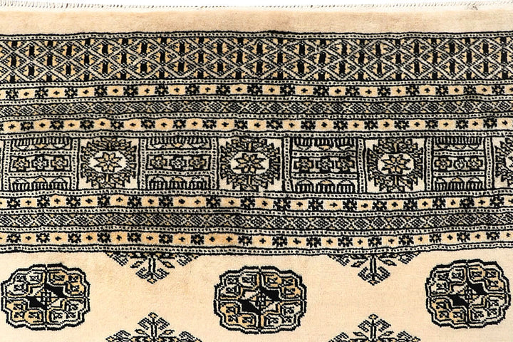 Cornsilk Bokhara 6' x 9' 1 - No. 60275 - ALRUG Rug Store