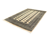 Cornsilk Bokhara 6' x 9' 1 - No. 60275 - ALRUG Rug Store