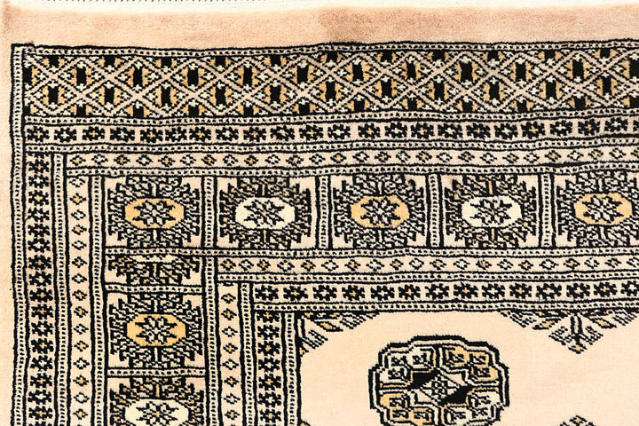 Bisque Bokhara 6' x 9' 3 - No. 60276 - ALRUG Rug Store