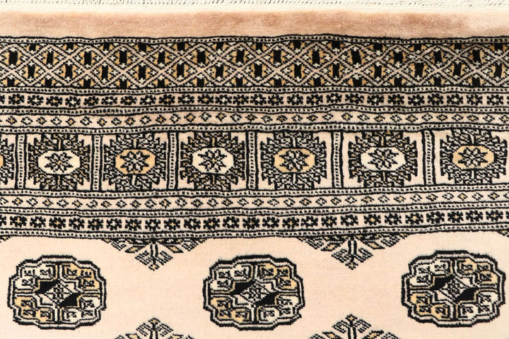 Bisque Bokhara 6' x 9' 3 - No. 60276 - ALRUG Rug Store