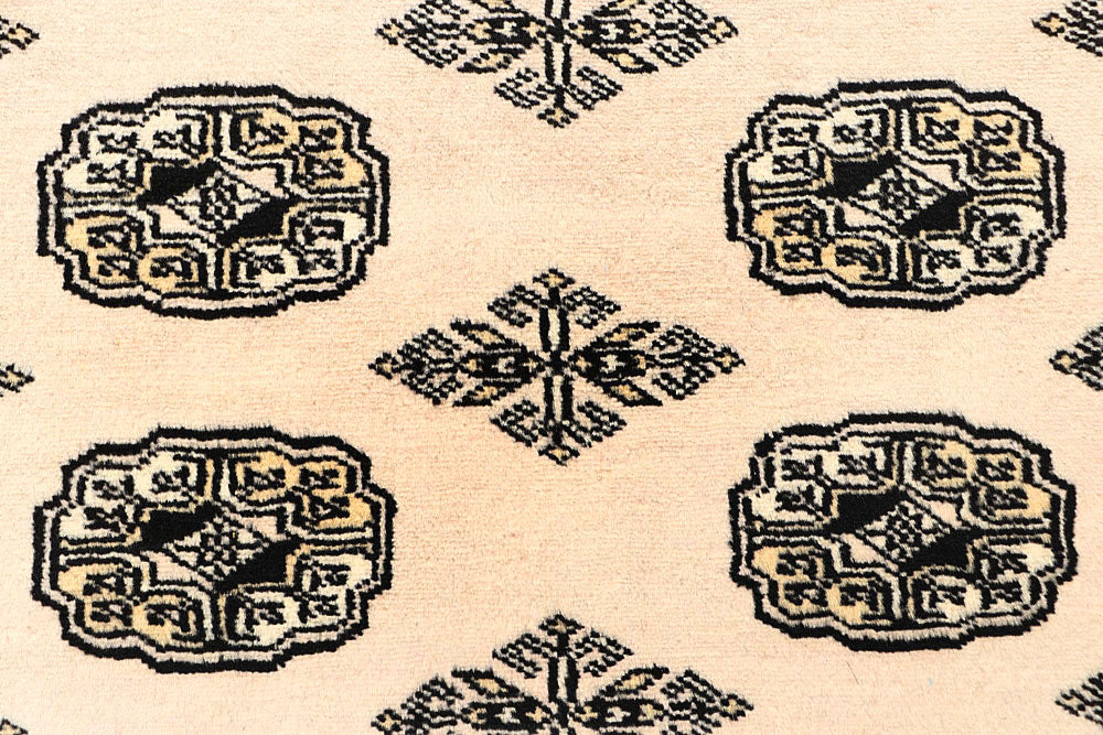 Bisque Bokhara 6' x 9' 3 - No. 60276 - ALRUG Rug Store