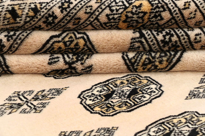 Bisque Bokhara 6' x 9' 3 - No. 60276 - ALRUG Rug Store