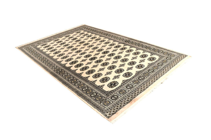 Bisque Bokhara 6' x 9' 3 - No. 60276 - ALRUG Rug Store