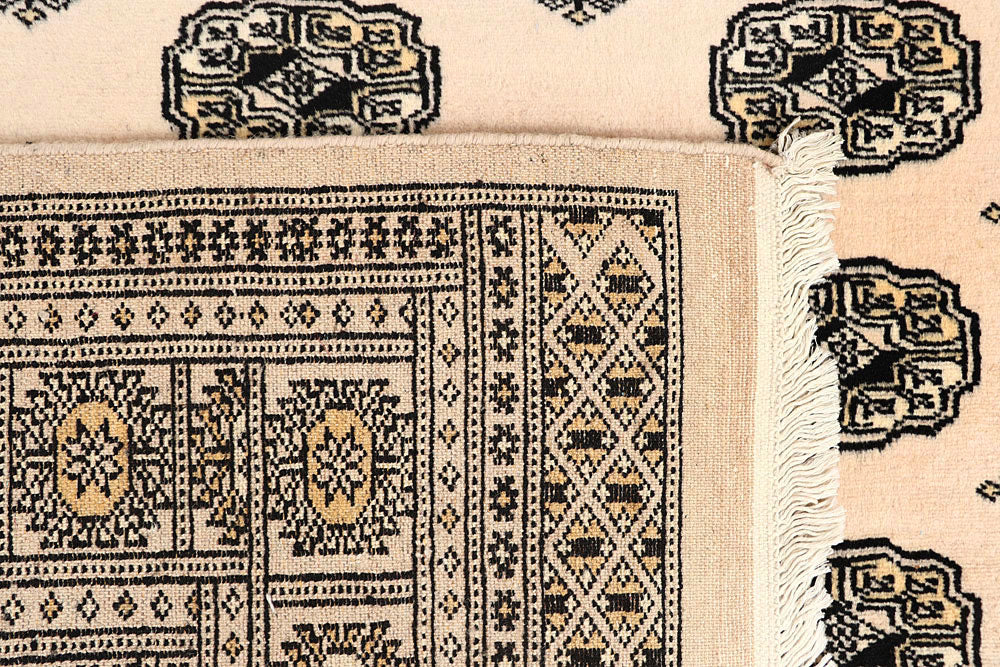 Bisque Bokhara 6' x 9' 3 - No. 60276 - ALRUG Rug Store