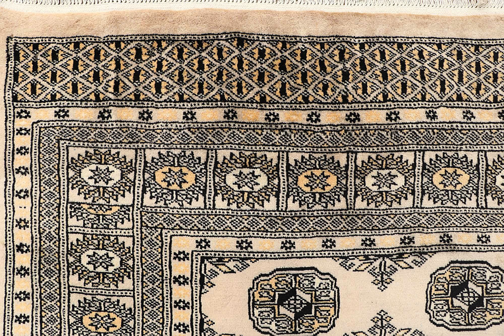 Bisque Bokhara 6' 1 x 9' 1 - No. 60277 - ALRUG Rug Store