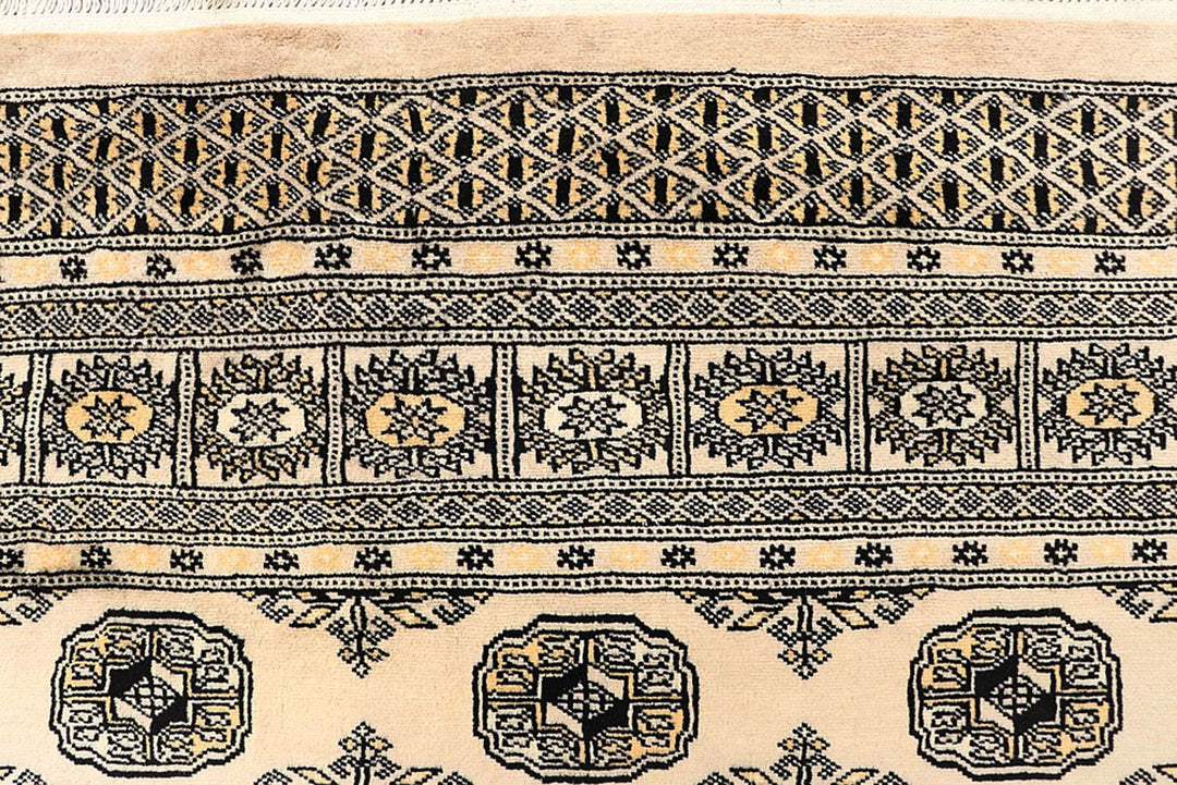 Bisque Bokhara 6'  1" x 9'  1" - No. QA84156