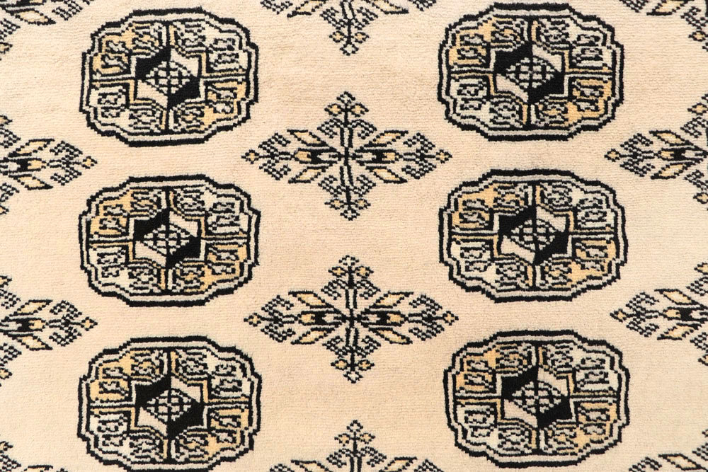 Bisque Bokhara 6' 1 x 9' 1 - No. 60277 - ALRUG Rug Store