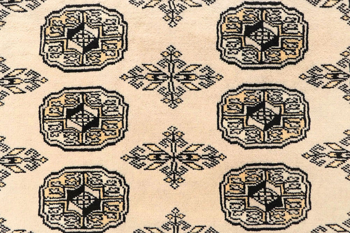 Bisque Bokhara 6'  1" x 9'  1" - No. QA84156