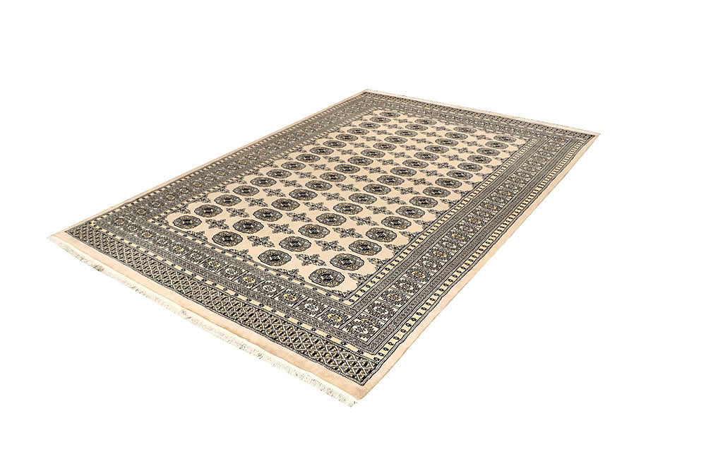 Bisque Bokhara 6' 1 x 9' 1 - No. 60277 - ALRUG Rug Store