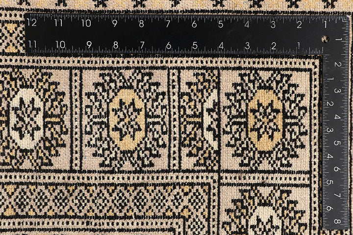Bisque Bokhara 6' 1 x 9' 1 - No. 60277 - ALRUG Rug Store