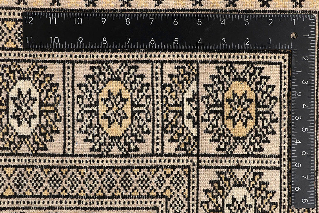 Bisque Bokhara 6'  1" x 9'  1" - No. QA84156