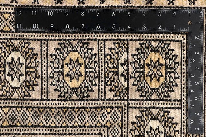 Bisque Bokhara 6'  1" x 9'  1" - No. QA84156