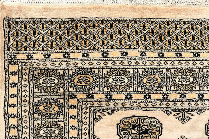 Bisque Bokhara 6'  1" x 8'  11" - No. QA31412