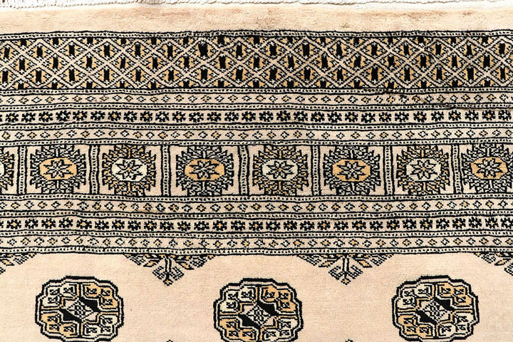 Bisque Bokhara 6' 5 x 8' 10 - No. 60280 - ALRUG Rug Store