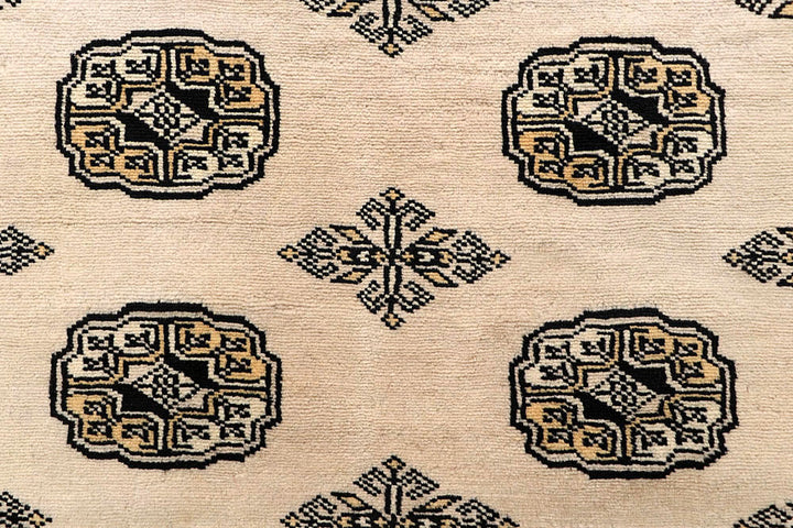 Bisque Bokhara 6' 5 x 8' 10 - No. 60280 - ALRUG Rug Store