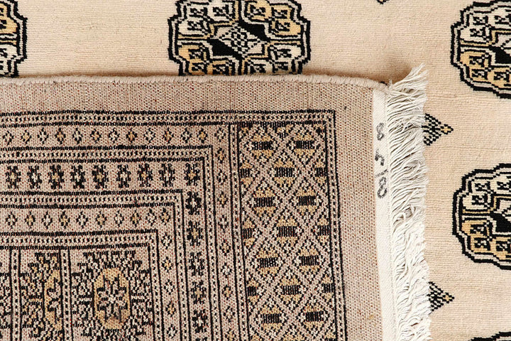 Bisque Bokhara 6' 5 x 8' 10 - No. 60280 - ALRUG Rug Store